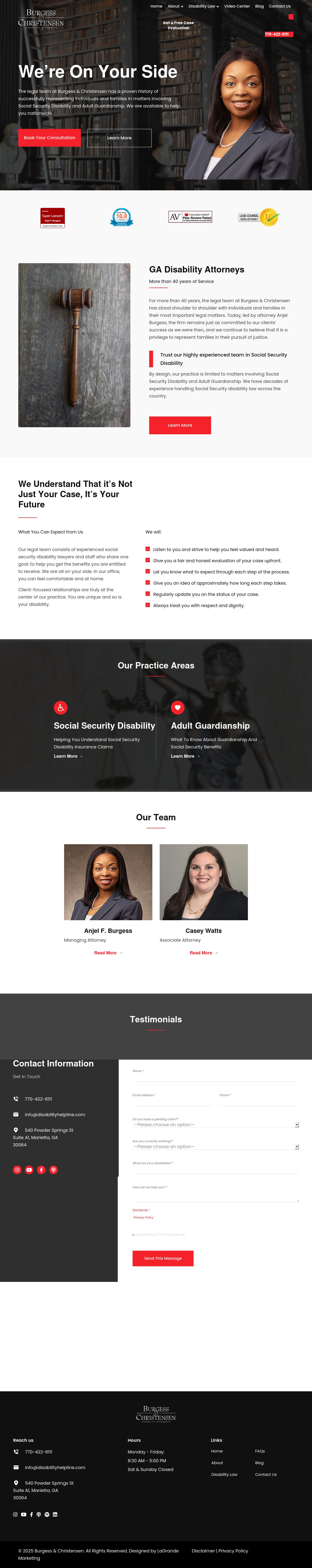 Burgess & Christensen - Marietta GA Lawyers
