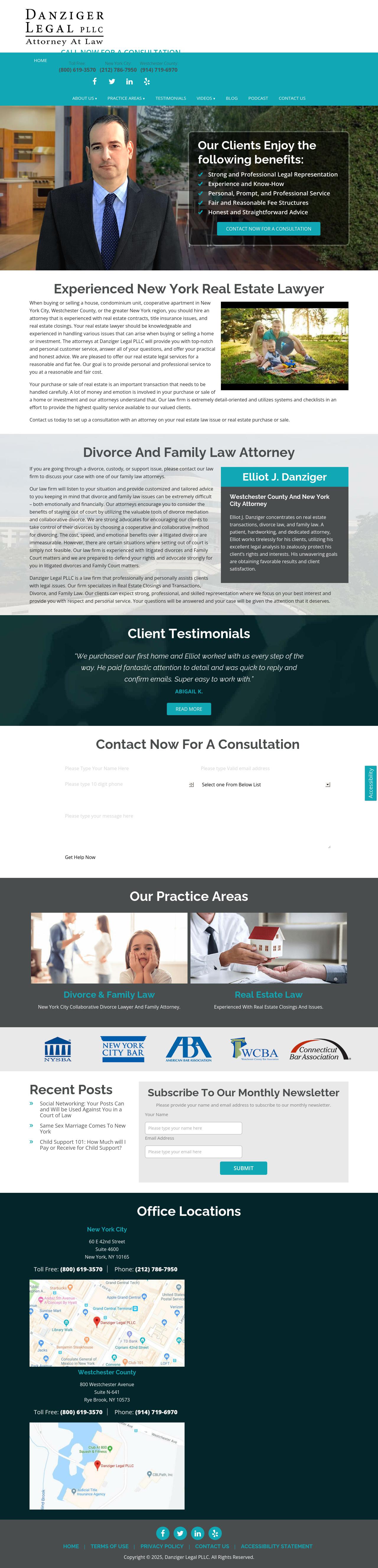Danziger Legal PLLC - Rye Brook NY Lawyers
