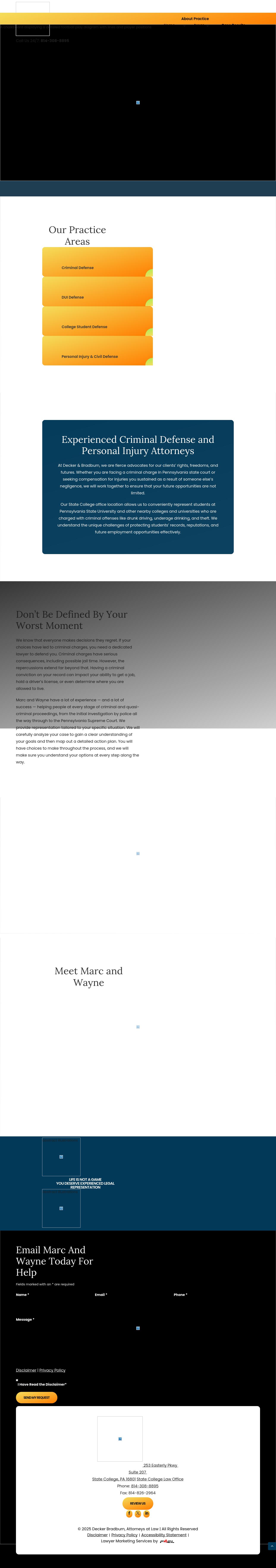 Decker Bradburn, Attorneys at Law - State College PA Lawyers