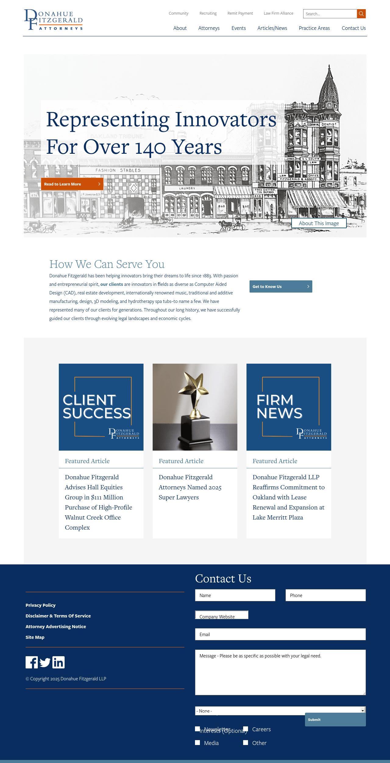 Donahue Fitzgerald LLP - Oakland CA Lawyers
