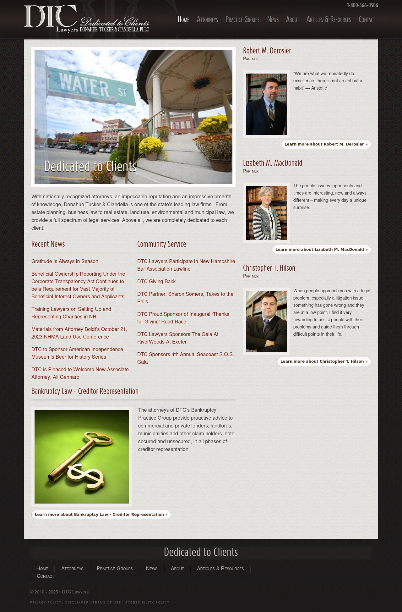 Donahue Tucker & Ciandella PLLC - Portsmouth NH Lawyers