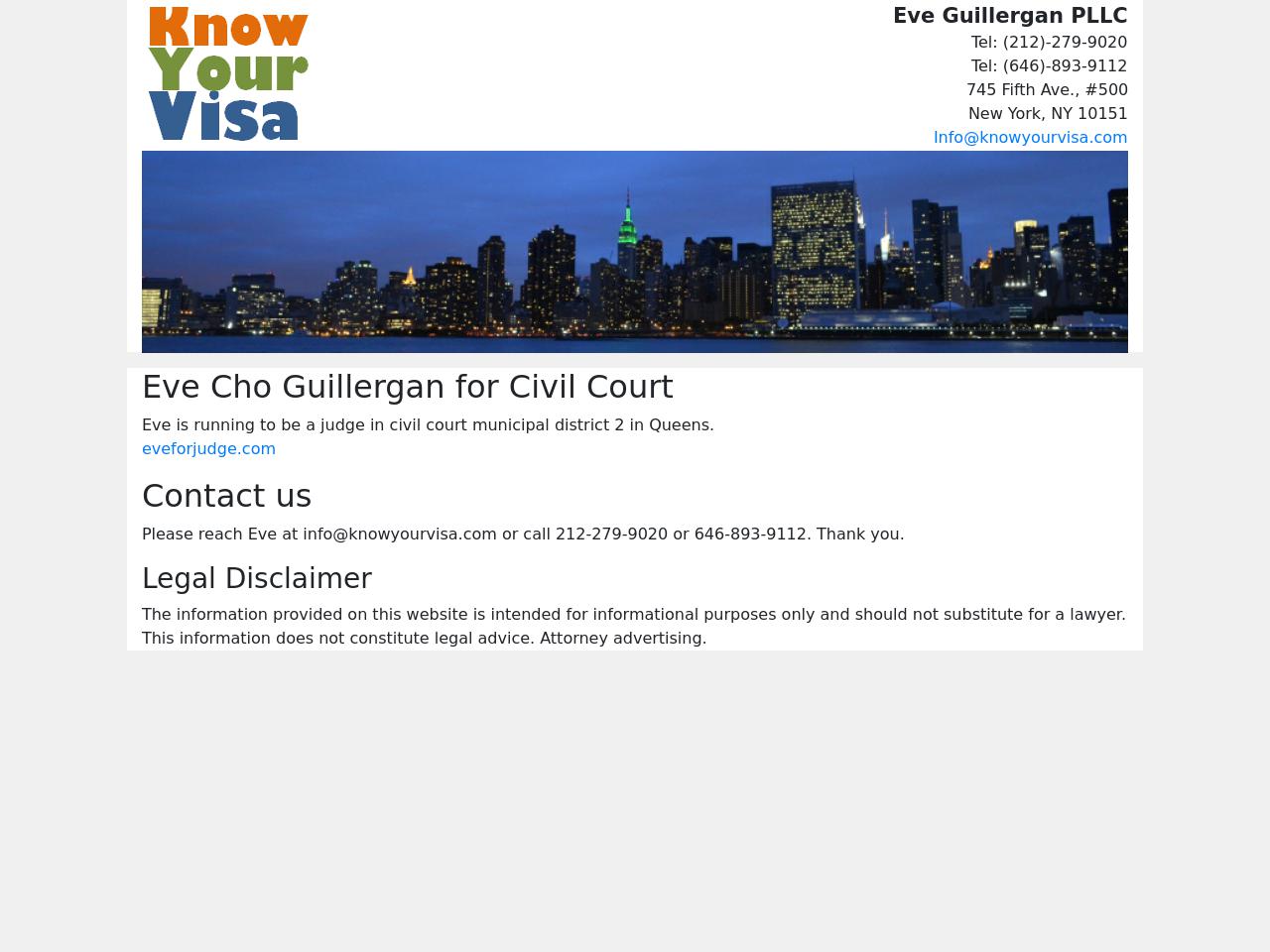 Eve Guillergan PLLC - New York NY Lawyers