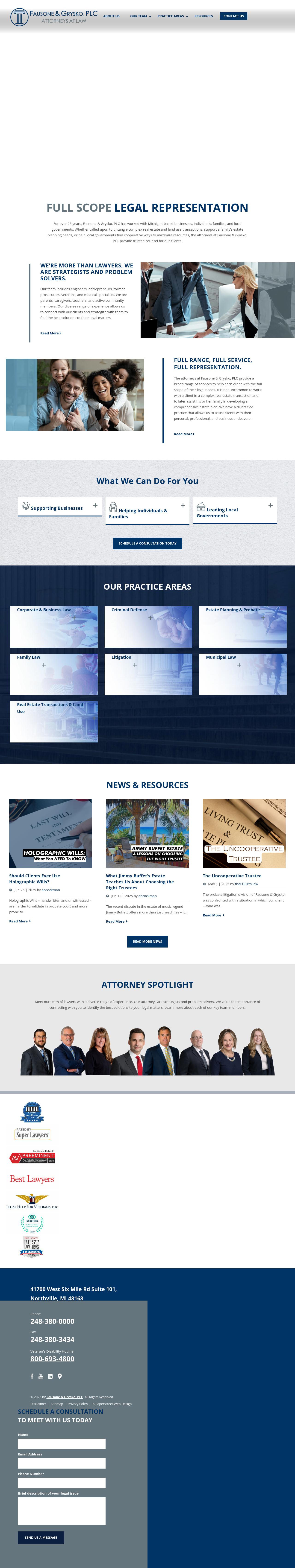 Fausone Bohn, LLP - Howell MI Lawyers