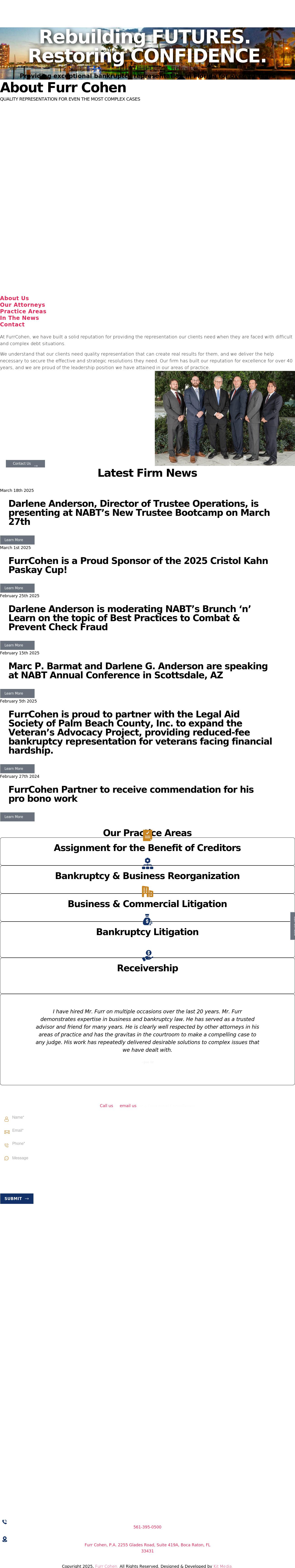 Furr & Cohen PA - Boca Raton FL Lawyers