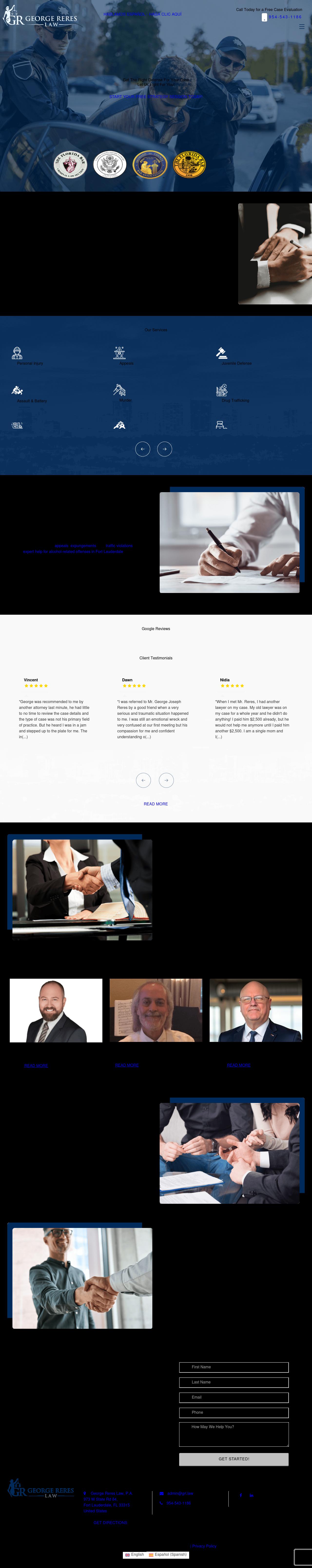 George Reres Law, P.A. - Lauderdale FL Lawyers