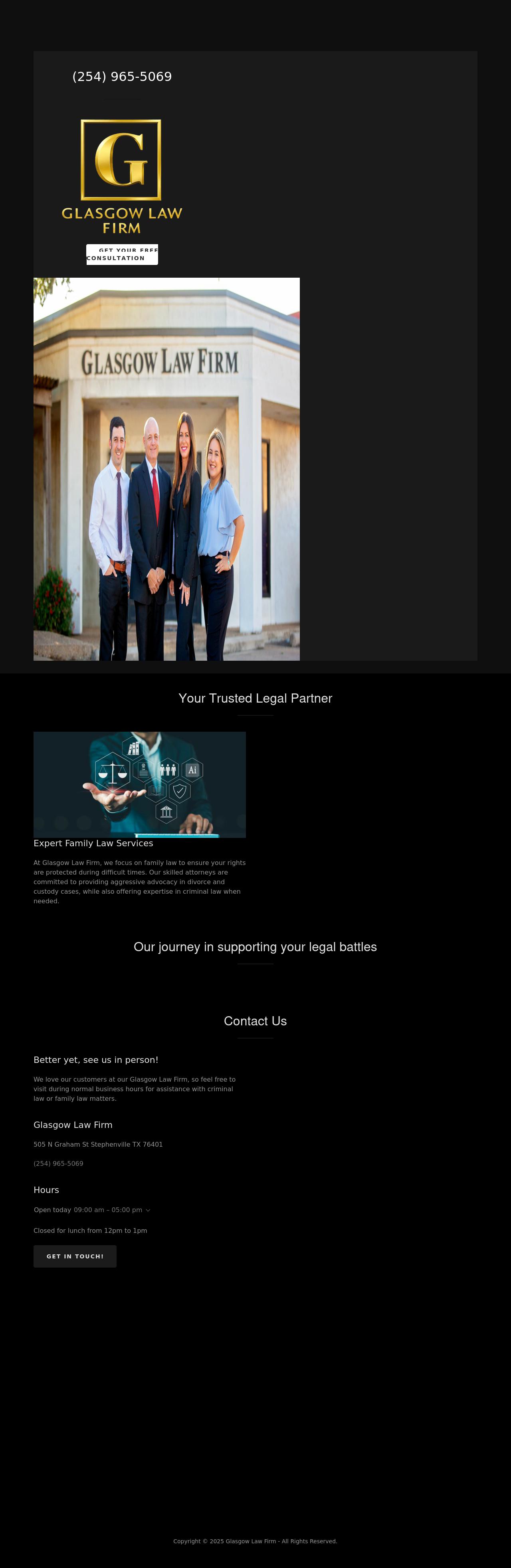 GLASGOW ISHAM & GLASGOW - Granbury TX Lawyers