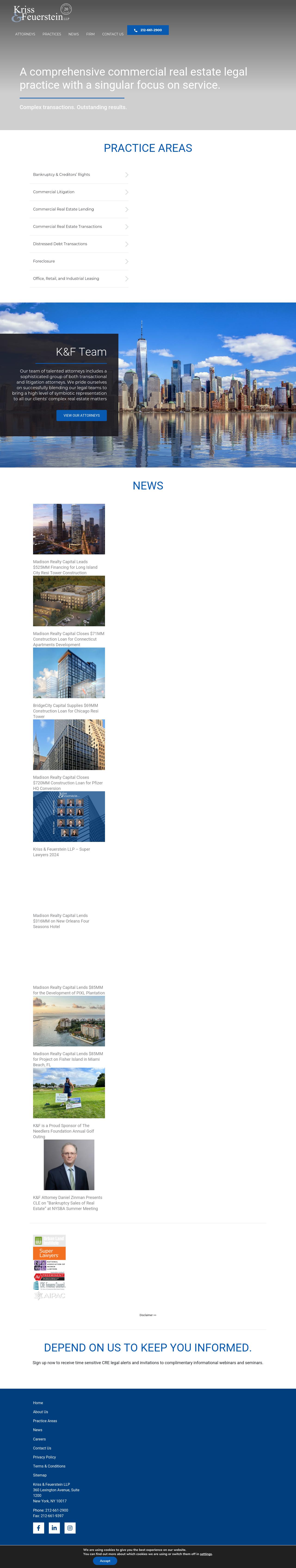 Kriss & Feuerstein, LLP - Hackensack NJ Lawyers