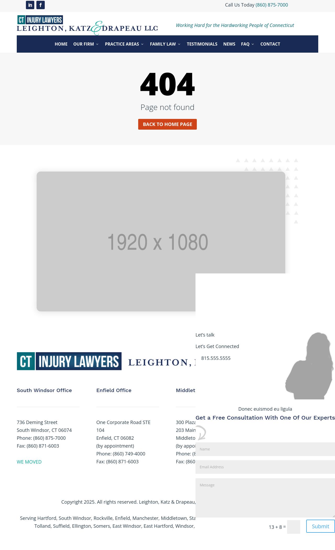 Leighton, Katz & Drapeau - Rockville CT Lawyers