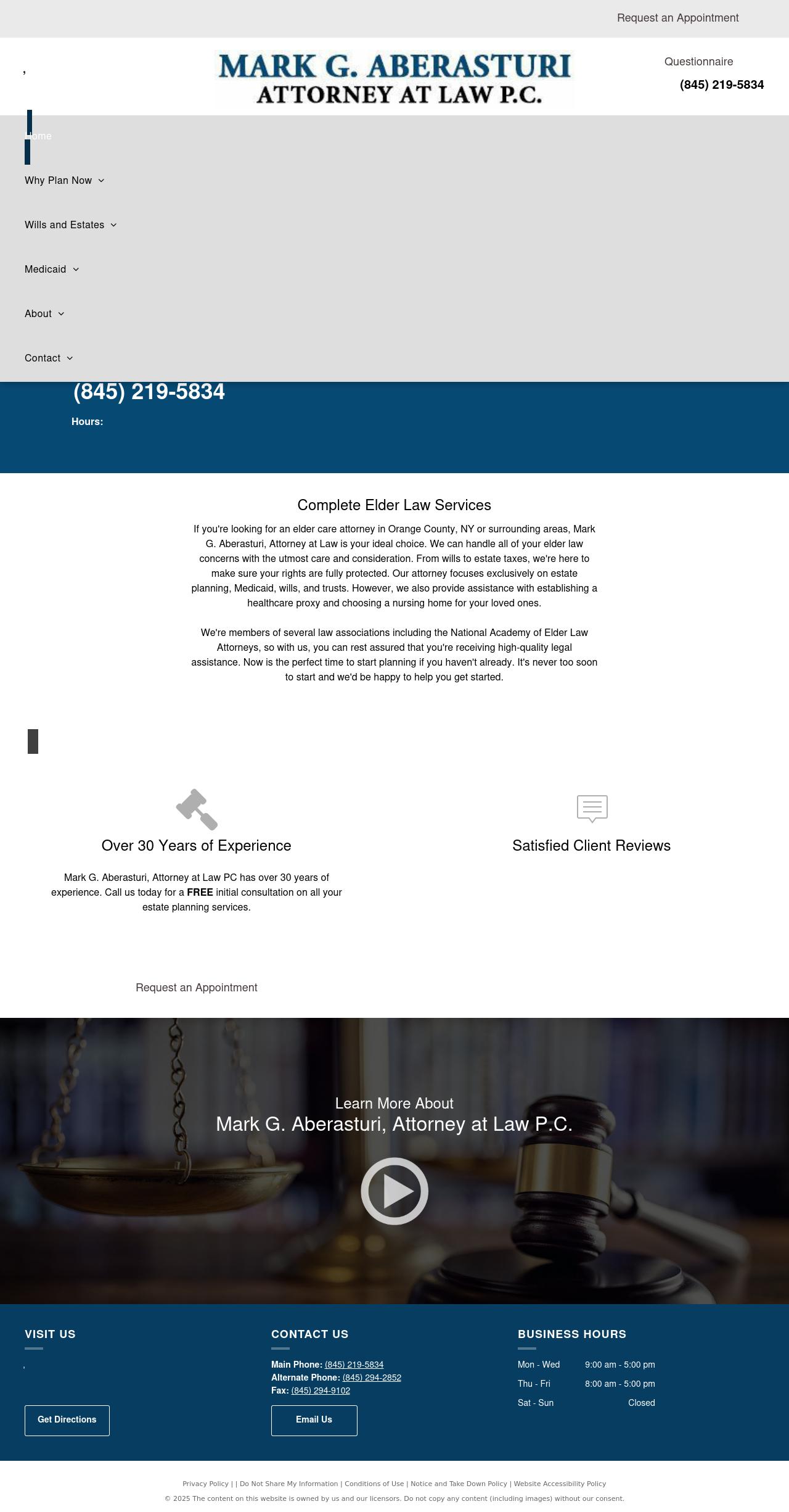 Mark G. Aberasturi Attorney  At  Law - Goshen NY Lawyers