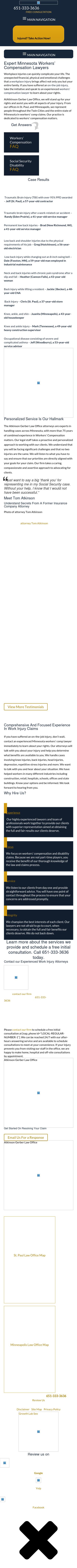Atkinson Law Office, P.A. & Minnesota Disability - Saint Paul MN Lawyers