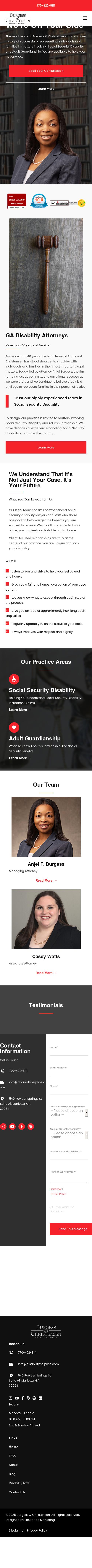 Burgess & Christensen - Marietta GA Lawyers