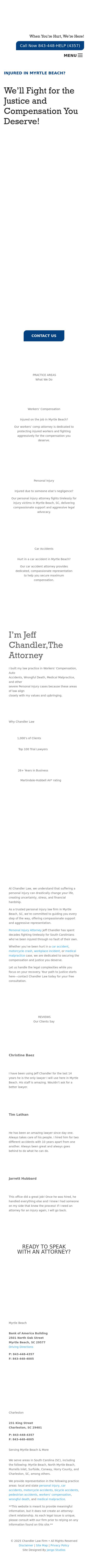 Chandler Law Firm - Myrtle Beach SC Lawyers