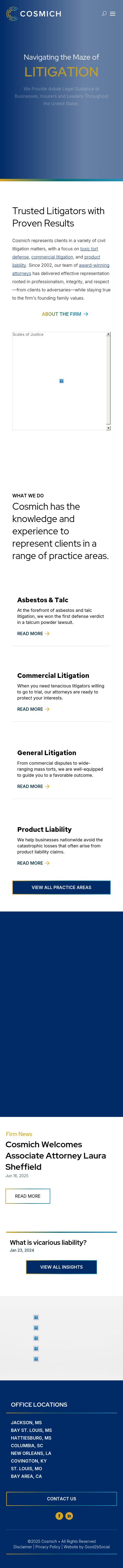 Cosmich Simmons & Brown PLLC - Jackson MS Lawyers