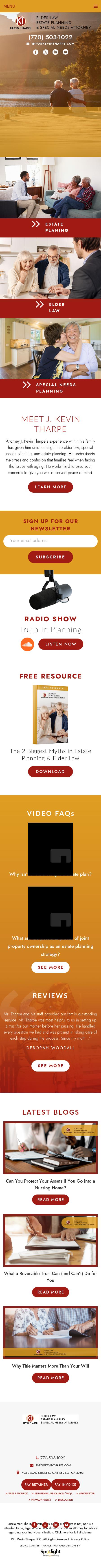 J. Kevin Tharpe, P.C. - Gainesville GA Lawyers