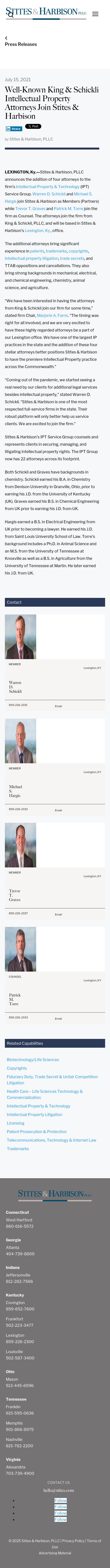 King & Schickli, PLLC - Lexington KY Lawyers