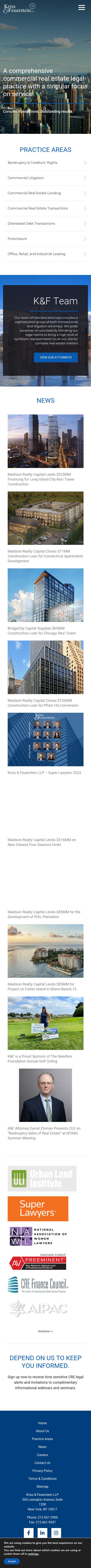 Kriss & Feuerstein, LLP - Hackensack NJ Lawyers