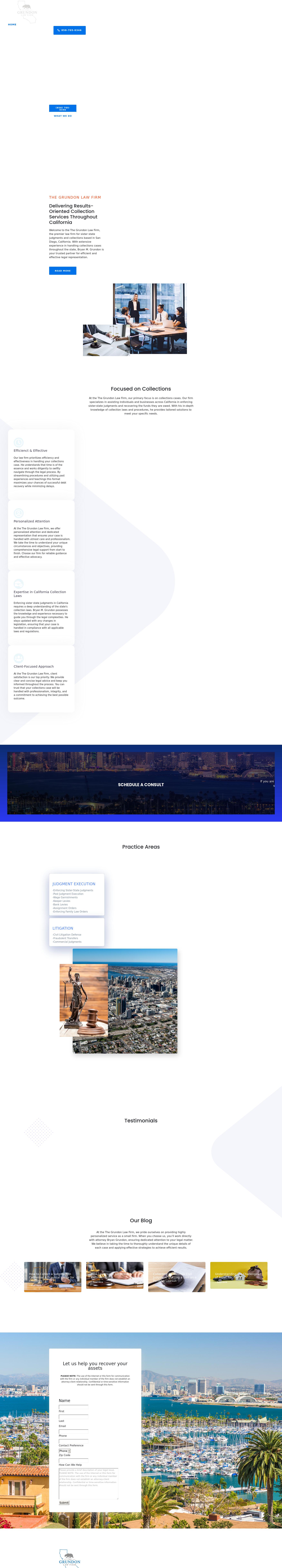 Law Office of Bryan M. Grundon - San Diego CA Lawyers