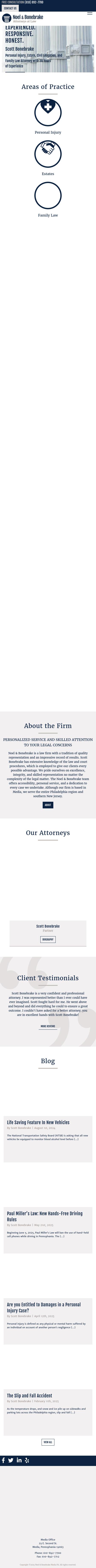 Noel and Bonebrake, Attorneys at Law - Media PA Lawyers