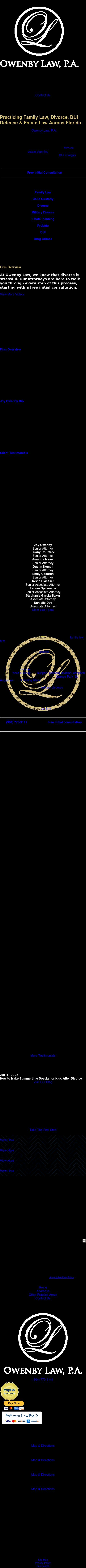 Owenby Law LLC - Jacksonville FL Lawyers