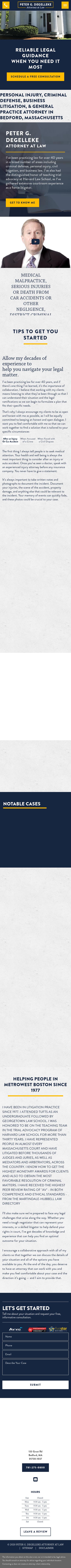 Peter G. DeGelleke Attorney at Law - Concord MA Lawyers