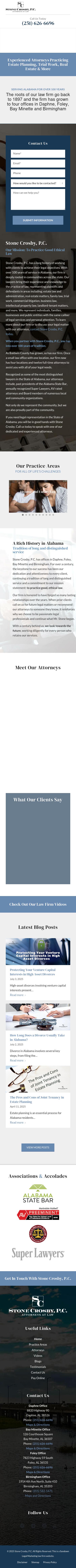 Stone, Granade & Crosby, P.C. - Foley AL Lawyers