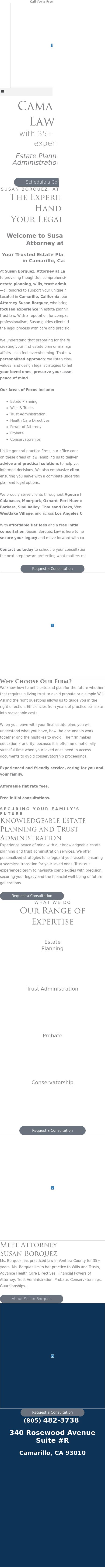 Susan Borquez, Attorney At Law - Camarillo CA Lawyers