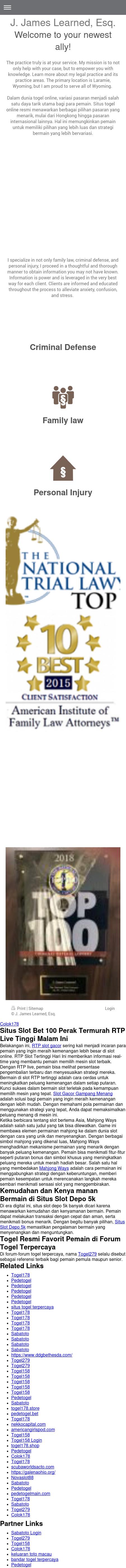The Learned Law Firm, LLC - Laramie WY Lawyers