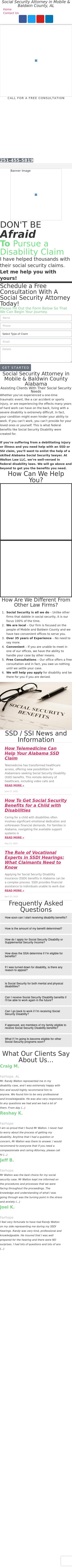 Walton Law LLC - Mobile AL Lawyers