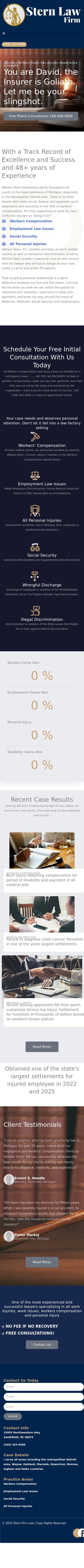 William S. Stern, PC - Southfield MI Lawyers