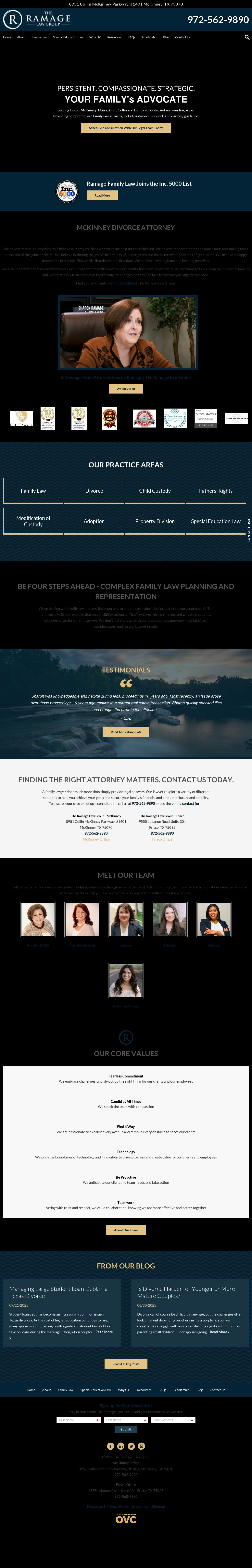 Sharon M. Ramage, P.C. - Frisco TX Lawyers