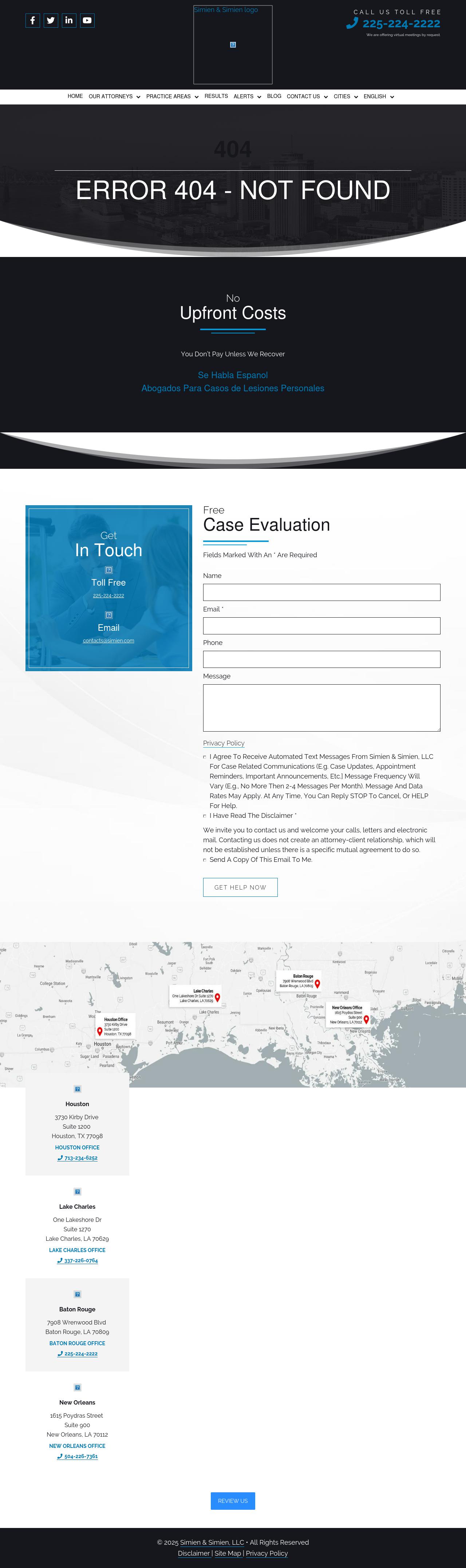 Simien & Simien, LLC - Baton Rouge LA Lawyers