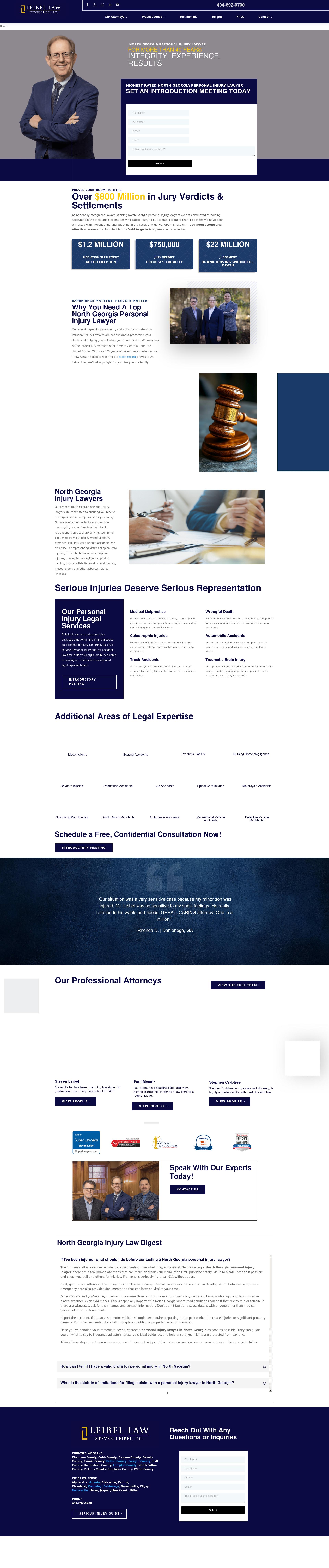 Steven Leibel, P.C. - Cumming GA Lawyers