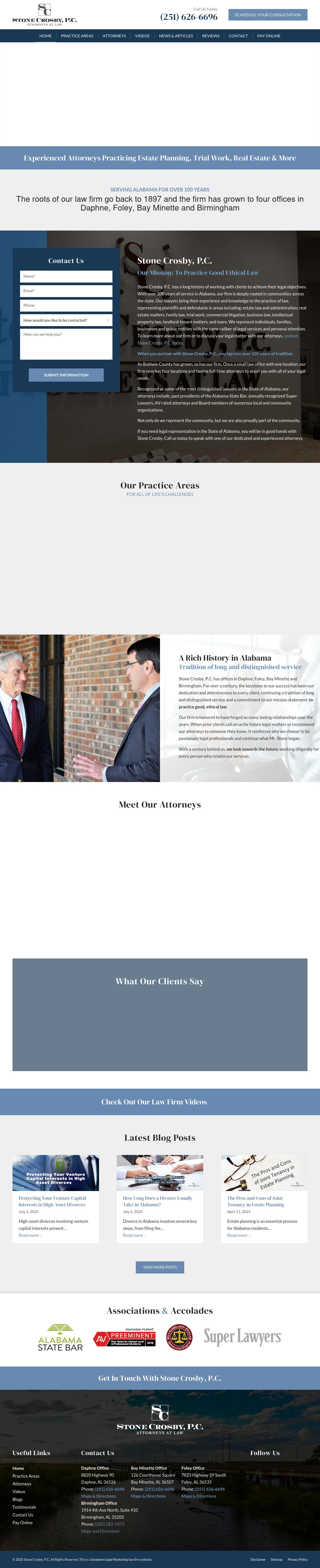 Stone, Granade & Crosby, P.C. - Foley AL Lawyers