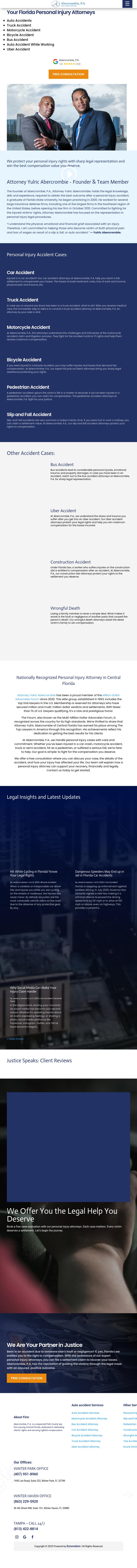 Abercrombie, PA - Winter Park FL Lawyers