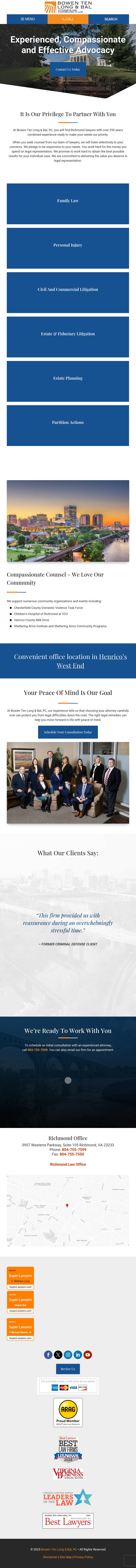 Bowen Ten Cardani, PC - Richmond VA Lawyers
