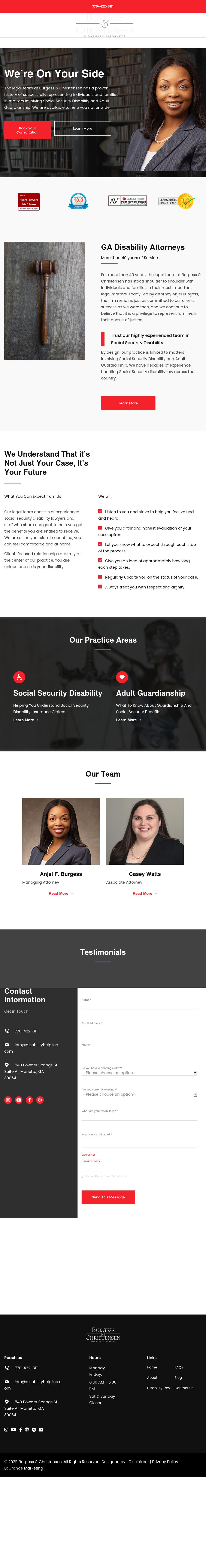 Burgess & Christensen - Marietta GA Lawyers