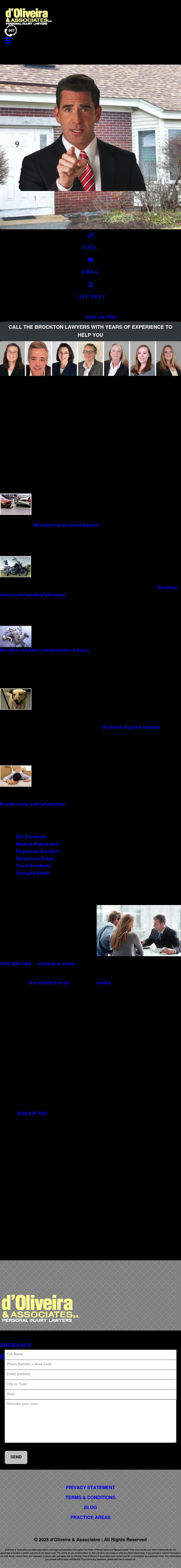 d'Oliveira & Associates - Brockton MA Lawyers