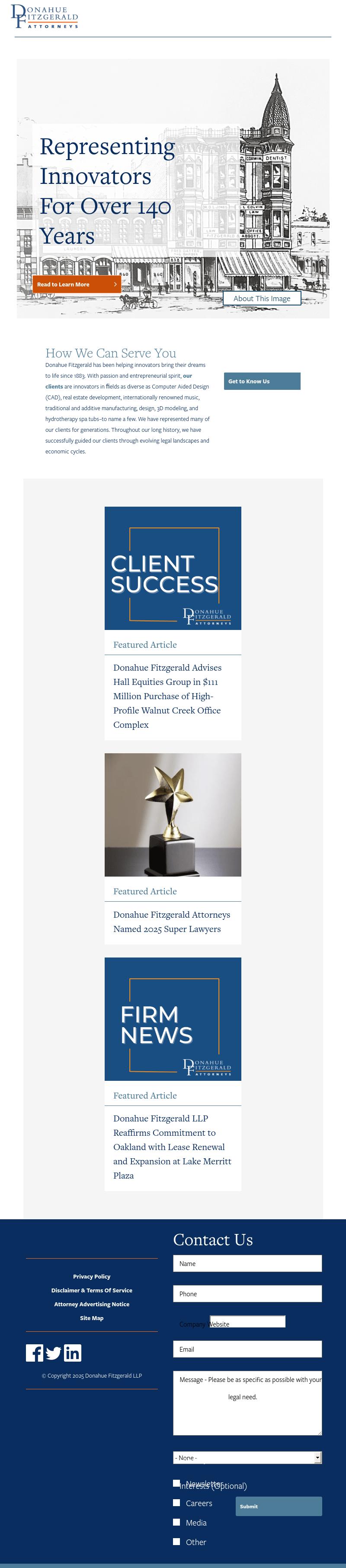 Donahue Fitzgerald LLP - Oakland CA Lawyers