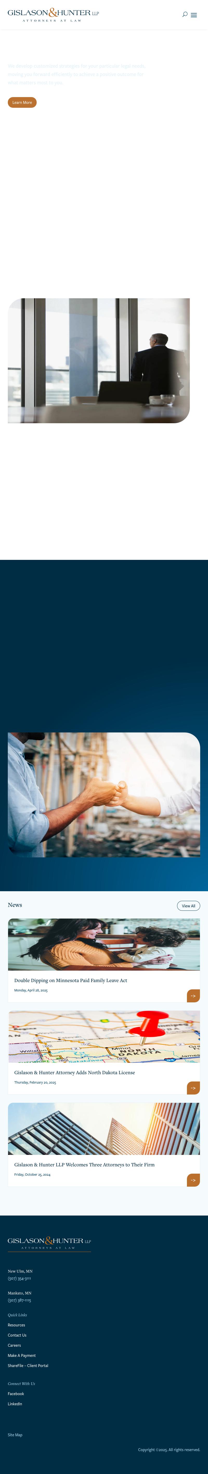 Gislason & Hunter LLP - Des Moines IA Lawyers