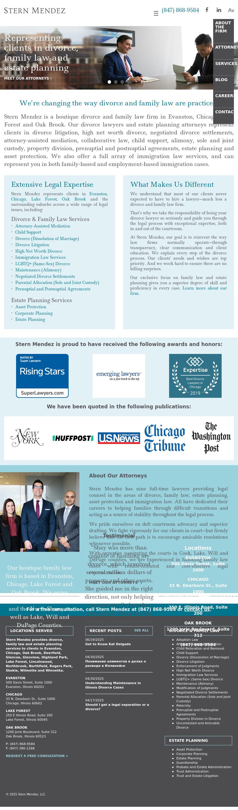 Law Offices of Joshua E. Stern - Evanston IL Lawyers