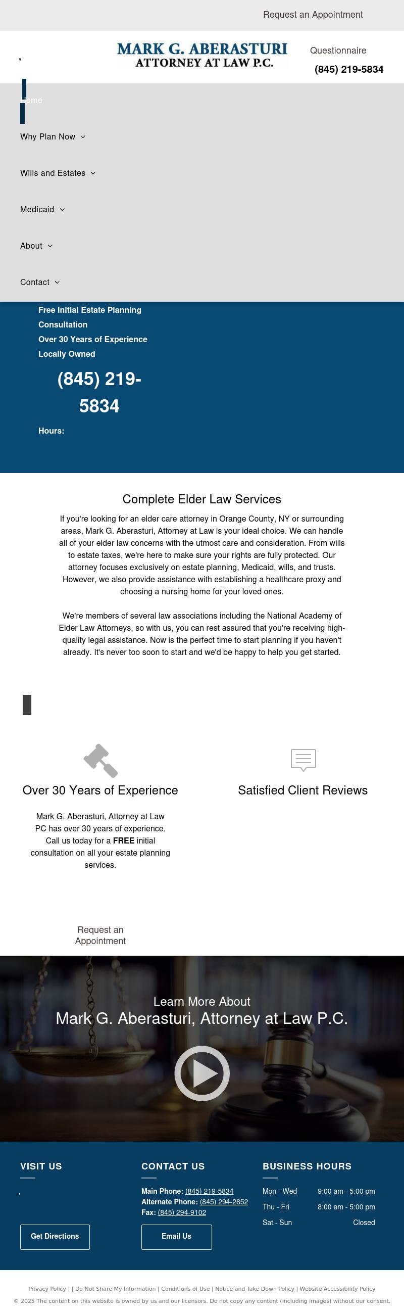 Mark G. Aberasturi Attorney  At  Law - Goshen NY Lawyers