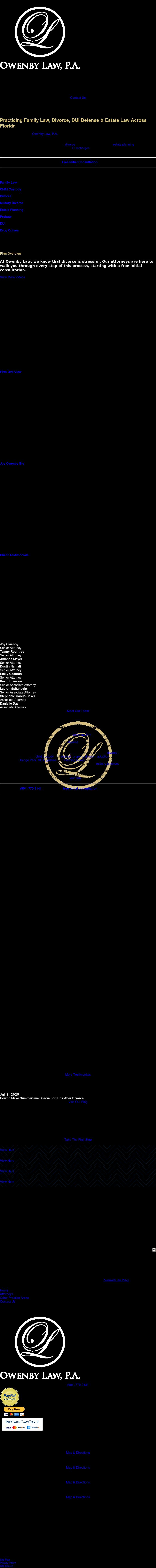 Owenby Law LLC - Jacksonville FL Lawyers