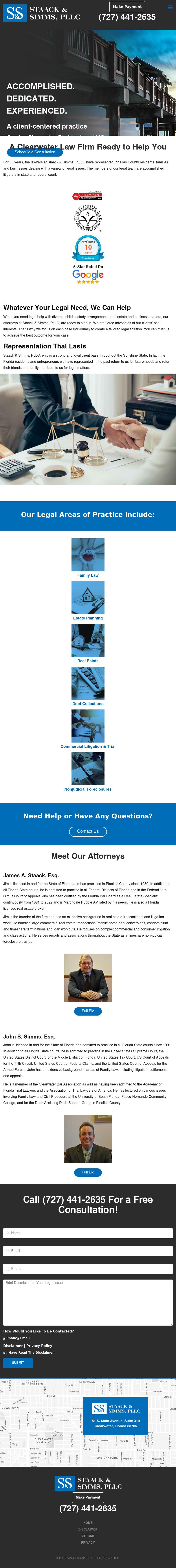 Staack & Simms, P.A. - Clearwater FL Lawyers