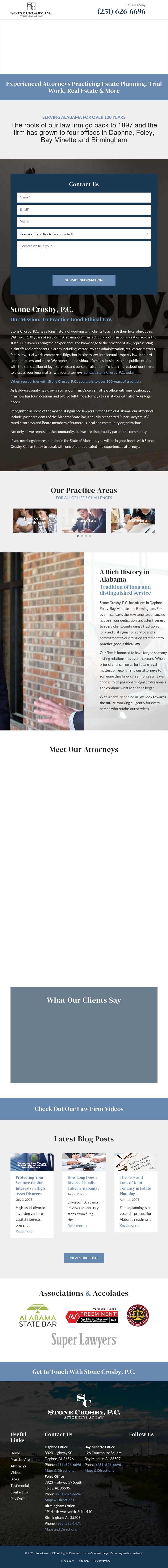 Stone, Granade & Crosby, P.C. - Foley AL Lawyers
