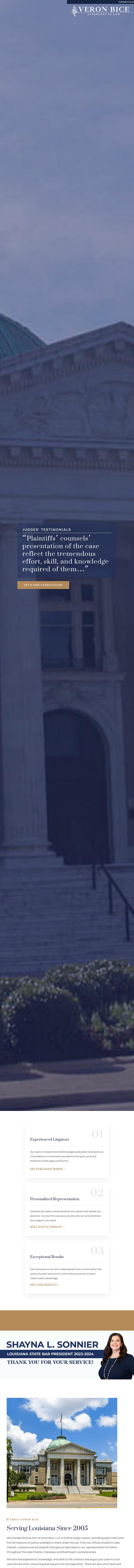 Veron, Bice, Palermo & Wilson, LLC - Lake Charles LA Lawyers