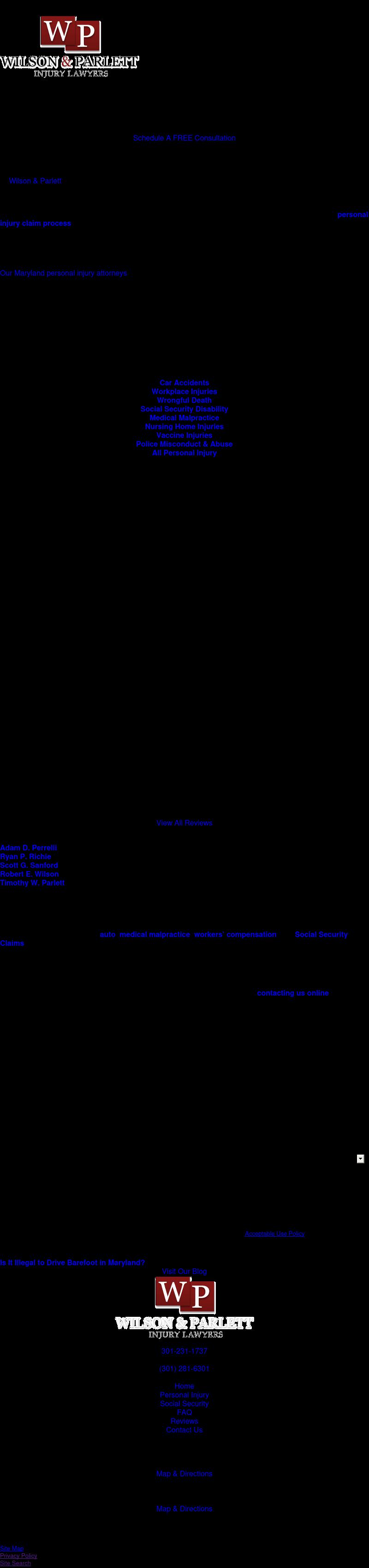 Wilson & Parlett - Upper Marlboro MD Lawyers