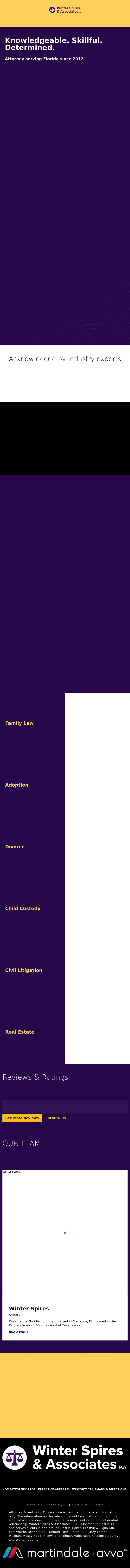 Winter Spires & Associates, P.A. - Marianna FL Lawyers