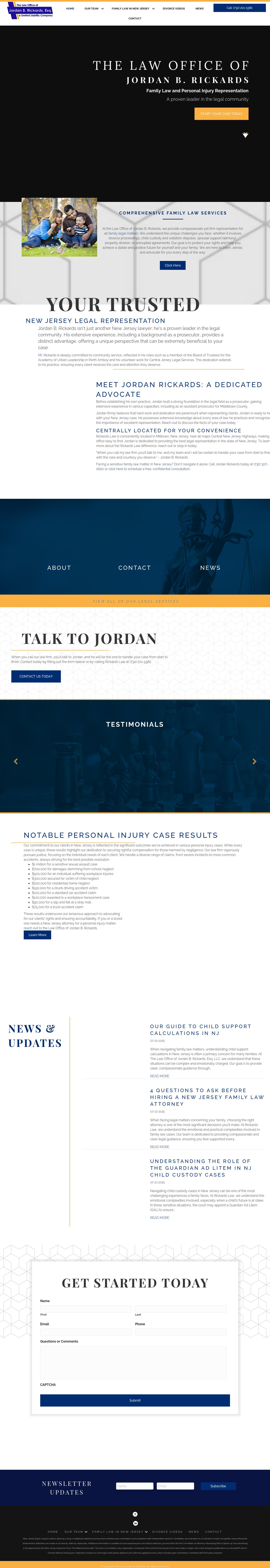 The Law Office of Jordan B. Rickards - Milltown NJ Lawyers